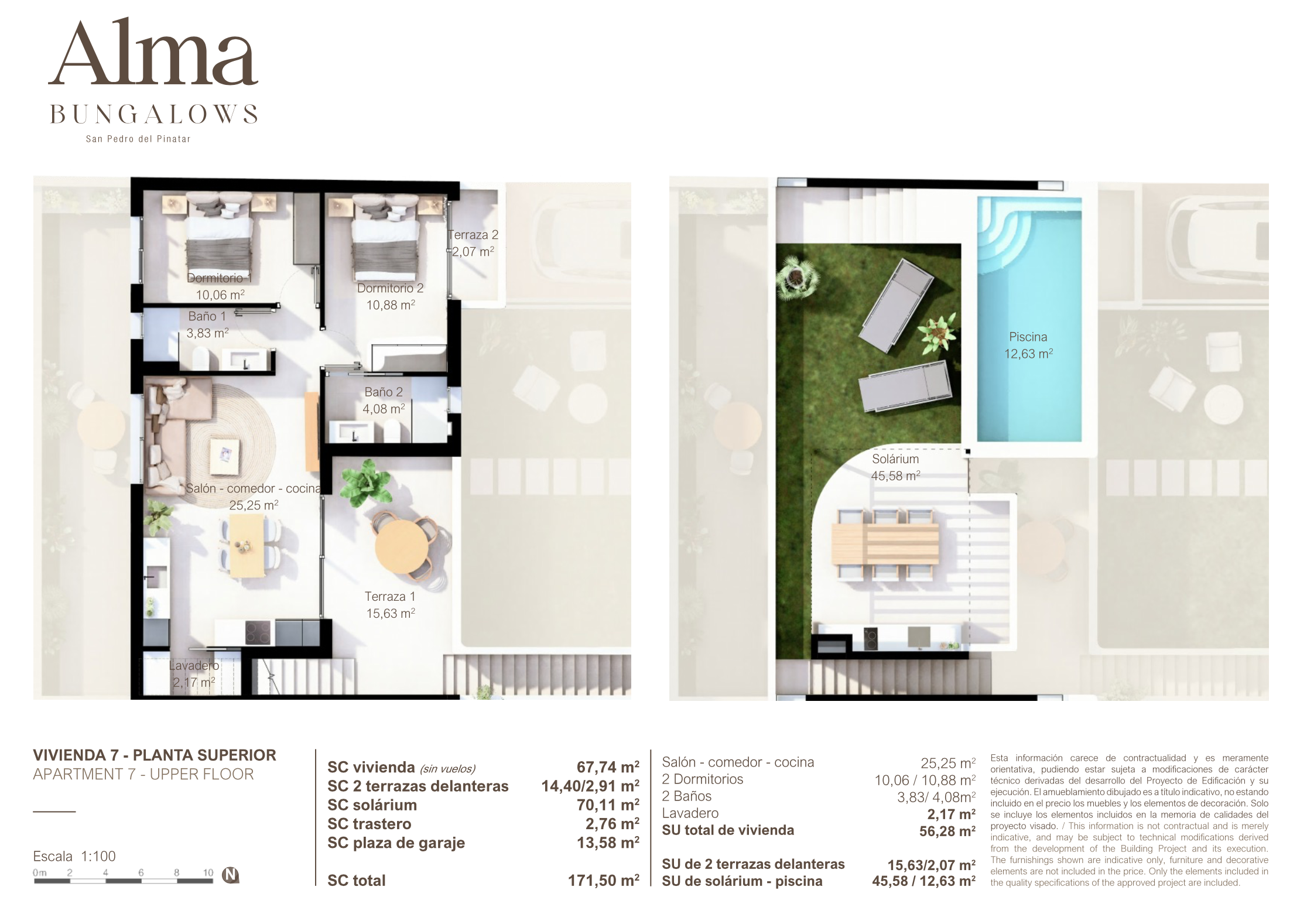 alma i bungalows — Plan 1