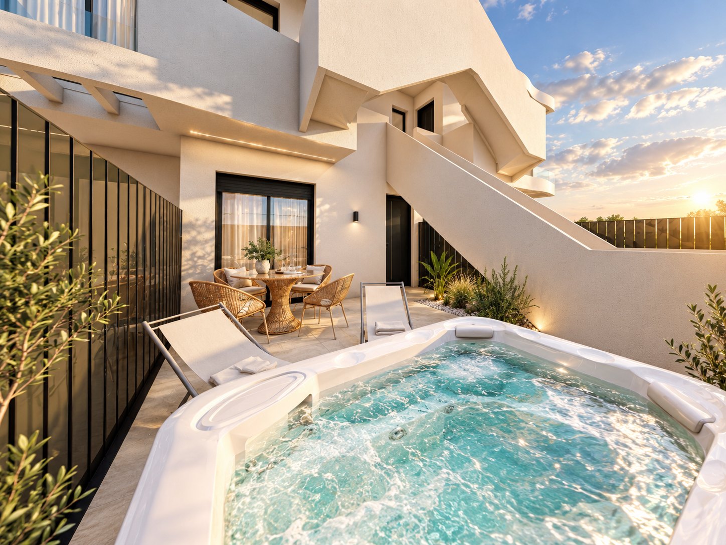 Alma 2 Bungalows — Ground-floor terrace · View B